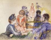 Pierre Renoir At the Moulin de la Galette oil painting on canvas